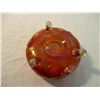 Image 3 : Carnival glass - footed dish 5 1/2"