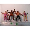 Image 1 : (4) LJN rubber wrestlers