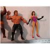 Image 3 : (4) LJN rubber wrestlers