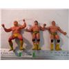 Image 1 : (3) LJN rubber wrestlers