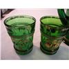 Image 2 : Green pitcher with (5) glasses