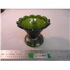 Image 1 : Green vase / bowl - 6.5"