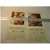 Image 1 : 2X THE BID PRICE - Playboy's pin-up girl calendars 1980's