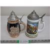 Image 1 : 2X THE BID PRICE - Vintage German Steins