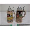 Image 1 : 2X THE BID PRICE - Vintage German Steins
