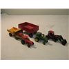 Image 8 : (5) Metal farm toys