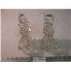Image 1 : Pair of Glass Figurines