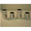 Image 3 : 4-piece Glass Spice Jars with Metal holder