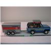 Image 1 : Nylint GMC Jimmy with U-Haul Roof Rack and U-Haul Trailer