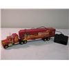 Image 3 : (4) Assorted metal and plastic semi trucks
