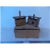 Image 1 : (2) Butter Presses + Wood Crate