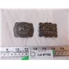 Image 1 : (2) Belt Buckles - Hesston Rodeo - 1985 + 1987