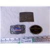 Image 1 : (3) Belt Buckles - misc