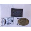 Image 5 : (3) Belt Buckles - misc