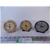 Image 1 : (3) Vintage Westclox Baby Ben Alarm Clocks
