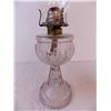Image 2 : Glass Turkey Foot Kerosene Lamp (with chimney)