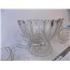Image 2 : Punch Bowl w/ Stand, (12) Cups, and Hooks