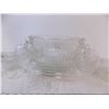 Image 2 : Punch Bowl w/ (12) Cups, Hooks, and Ladle