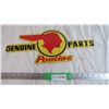 Image 1 : Pontiac Genuine Parts - Fantasy Porcelain Sign - 18" long