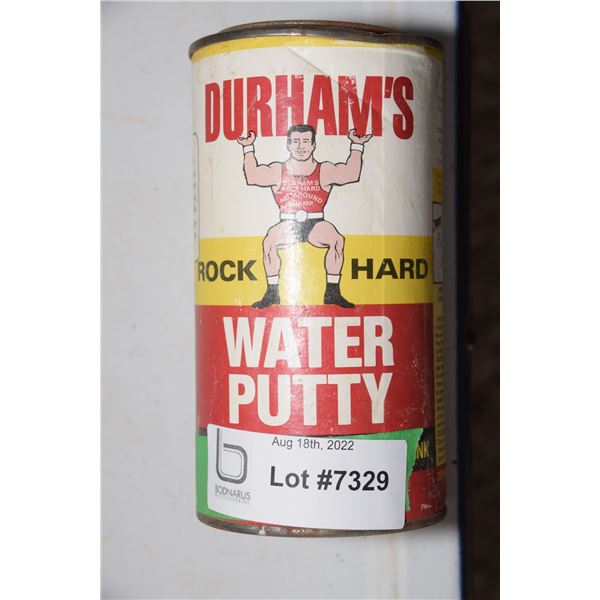 Durham's water putty can