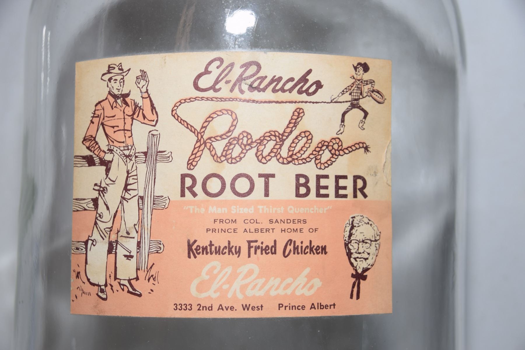 KFC (El Rancho Rodeo) Root Beer Jug