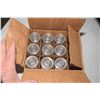 Image 2 : (12) Full Case of NOS Anchor Hocking mini Jars