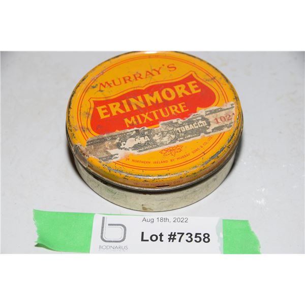 Erinmore Tobacco Tin