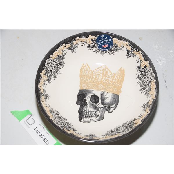 Royal Staffordshire Skull Bowl