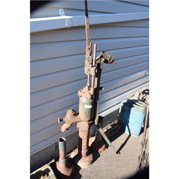 Antique well pump - needs wooden handle