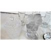 Image 3 : Glass olympic cup set with crystal dish and glass figurine
