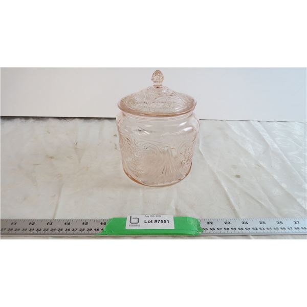Hazel Atlas Royal Lace - Cookie Jar