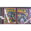 Image 2 : *Marvel Comics First Editions Framed glass Display 27"X 36"