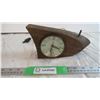 Image 1 : Westclox Wooden mantle clock - electric