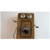 Image 2 : Old Wall Mount Oak Phone