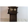 Image 4 : Old Wall Mount Oak phone - The Vote-Berger Company
