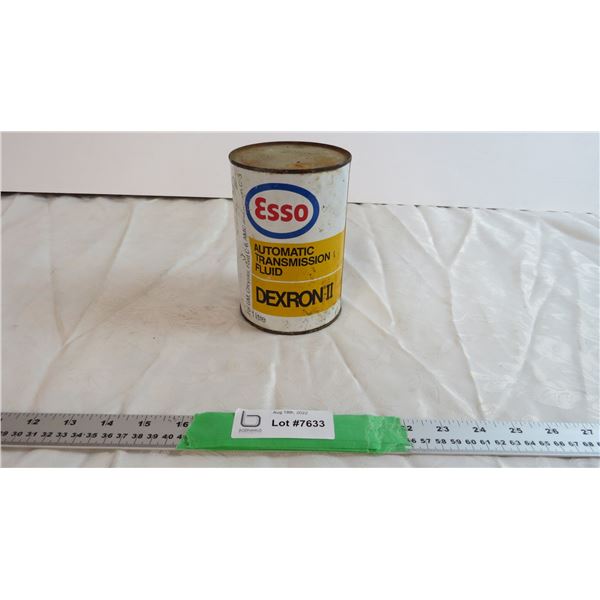 Esso Oil can - Full