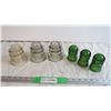 Image 1 : (6) Glass insulators