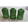 Image 3 : (6) Glass insulators
