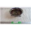 Image 1 : Carnival Glass Claw Footed Dish