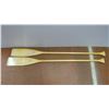 Image 1 : (2) Wooden Paddles/Oars (prince)