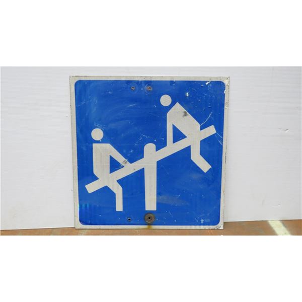 Metal Park Sign (Saskatchewan)