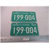 Image 1 : 1969 (pair) Sask License Plates
