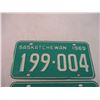 Image 2 : 1969 (pair) Sask License Plates