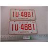 Image 1 : 1979 (pair) Yukon License Plates