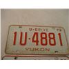 Image 2 : 1979 (pair) Yukon License Plates