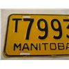 Image 2 : 1952 Manitoba License Plate