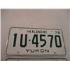 Image 2 : 1978 (pair) Yukon License Plates