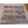 Image 1 : (6) BC License Plates