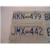 Image 2 : (6) BC License Plates