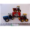 Image 1 : (3)Versatile 256 1/32 Scale Tractor Bi-Directional Tractors (One Damaged Wheels)